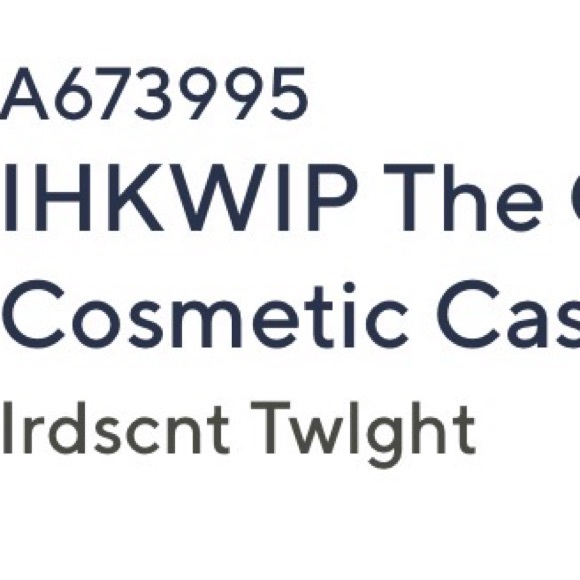 IHKWIP Colorful Quilted Cosmetic Case - Picture 6 of 6